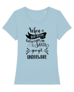 Cadou neșteptat Tricou mânecă scurtă guler larg fitted Damă Expresser