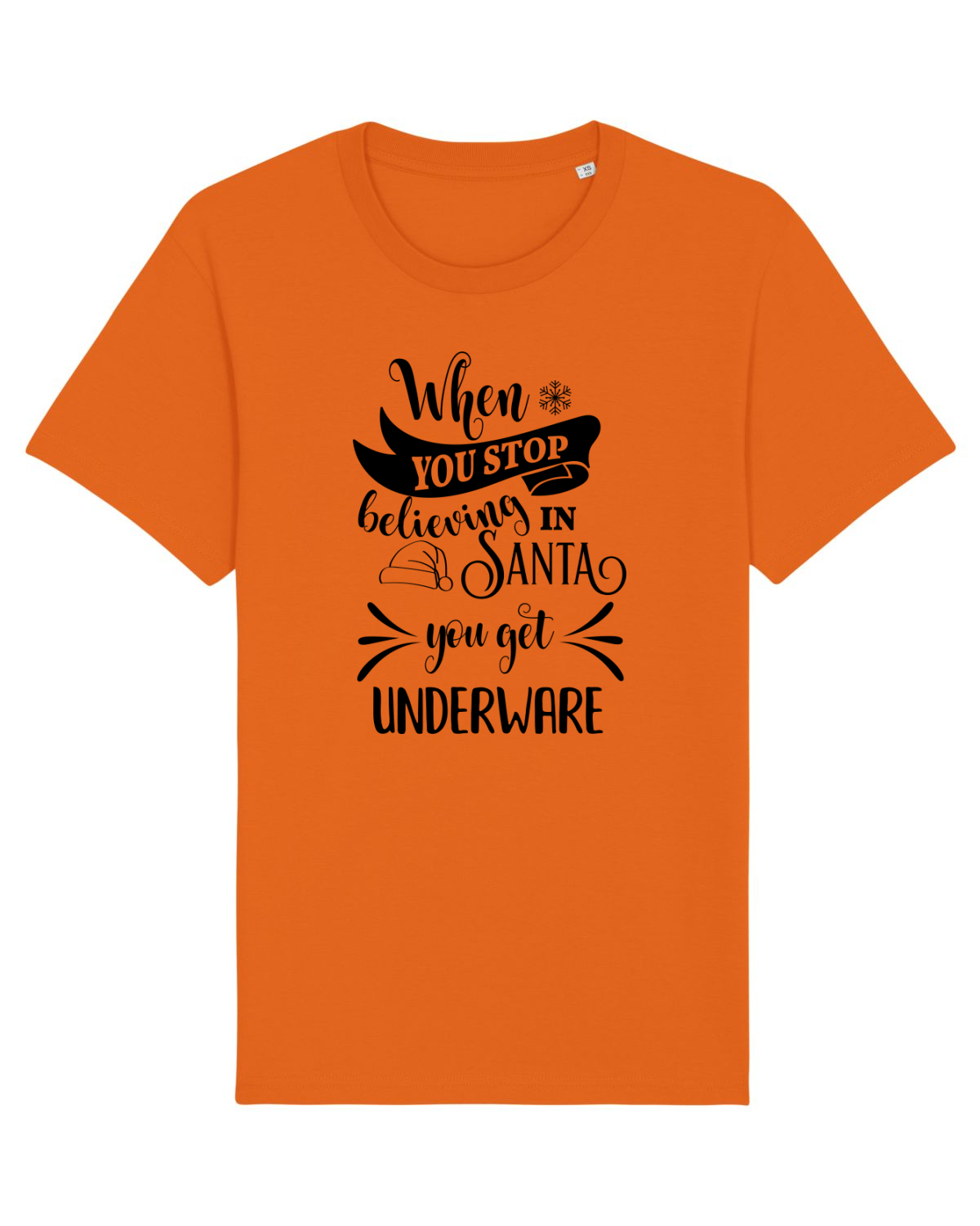 Tricou mânecă scurtă Unisex Rocker Bright Orange