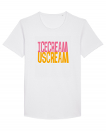 Icecream Uscream Tricou mânecă scurtă guler larg Bărbat Skater