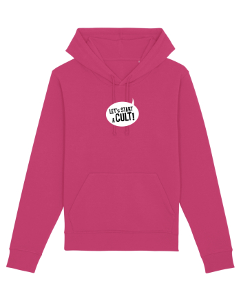 Let's Start a Cult! (white) Raspberry