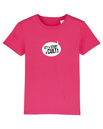 Let's Start a Cult! (white) Raspberry