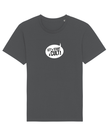 Let's Start a Cult! (white) Anthracite