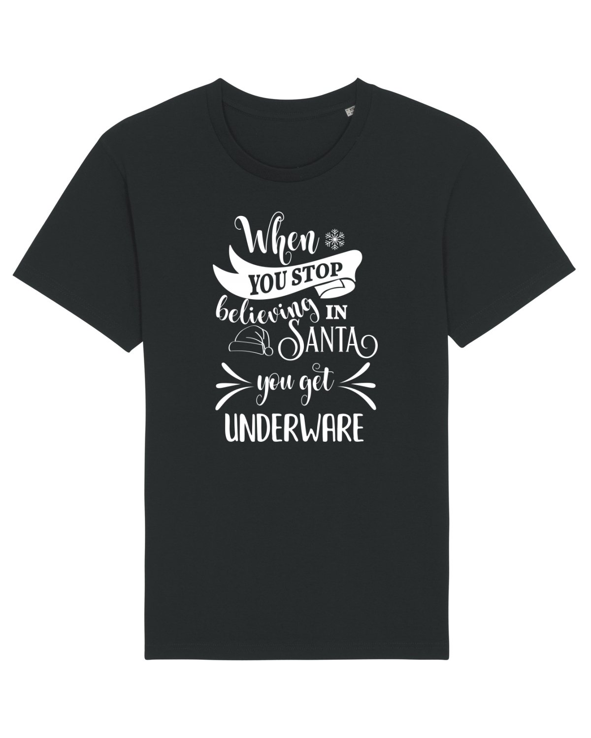 Tricou mânecă scurtă Unisex Rocker Black