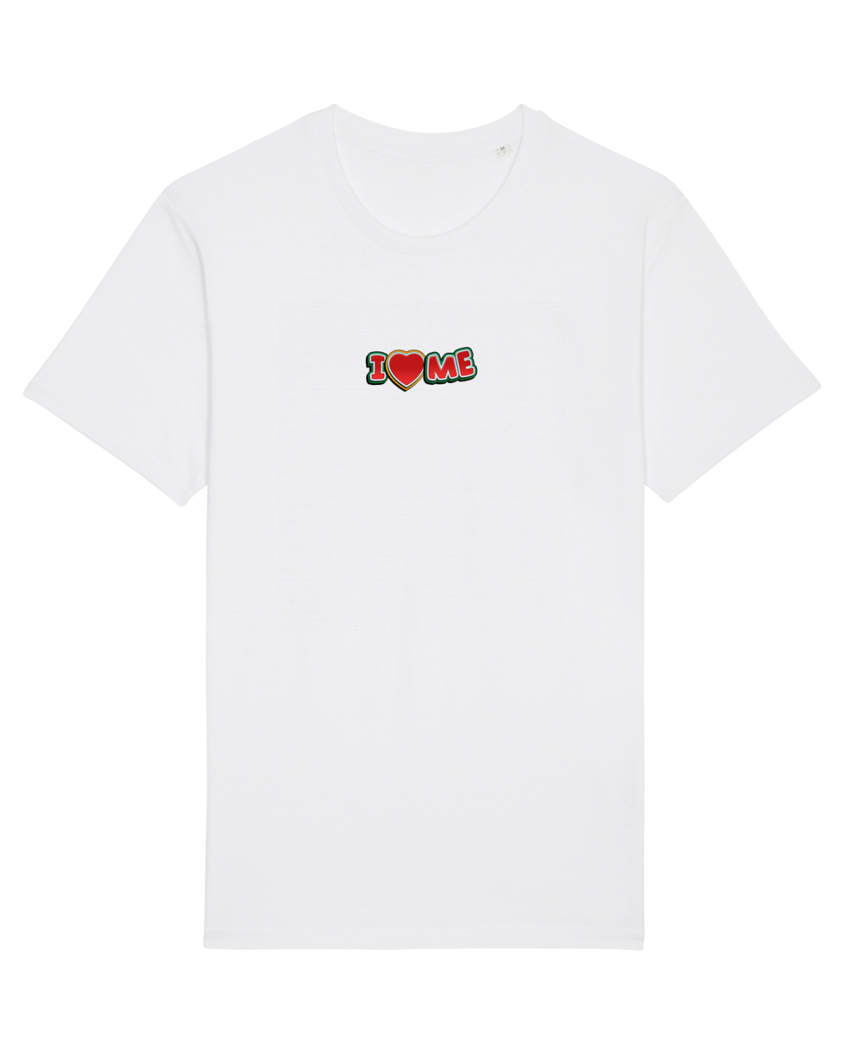 Tricou mânecă scurtă Unisex Rocker White