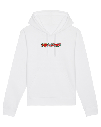I LOVE alcoolu' White