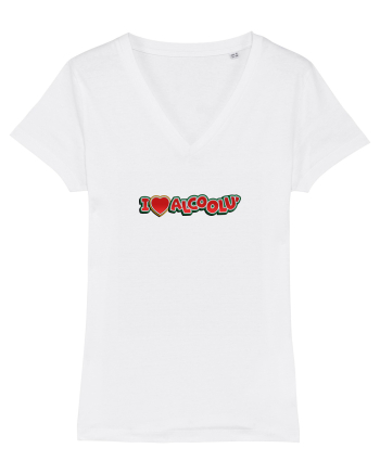 I LOVE alcoolu' White