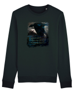 Raven Bluză mânecă lungă Unisex Rise