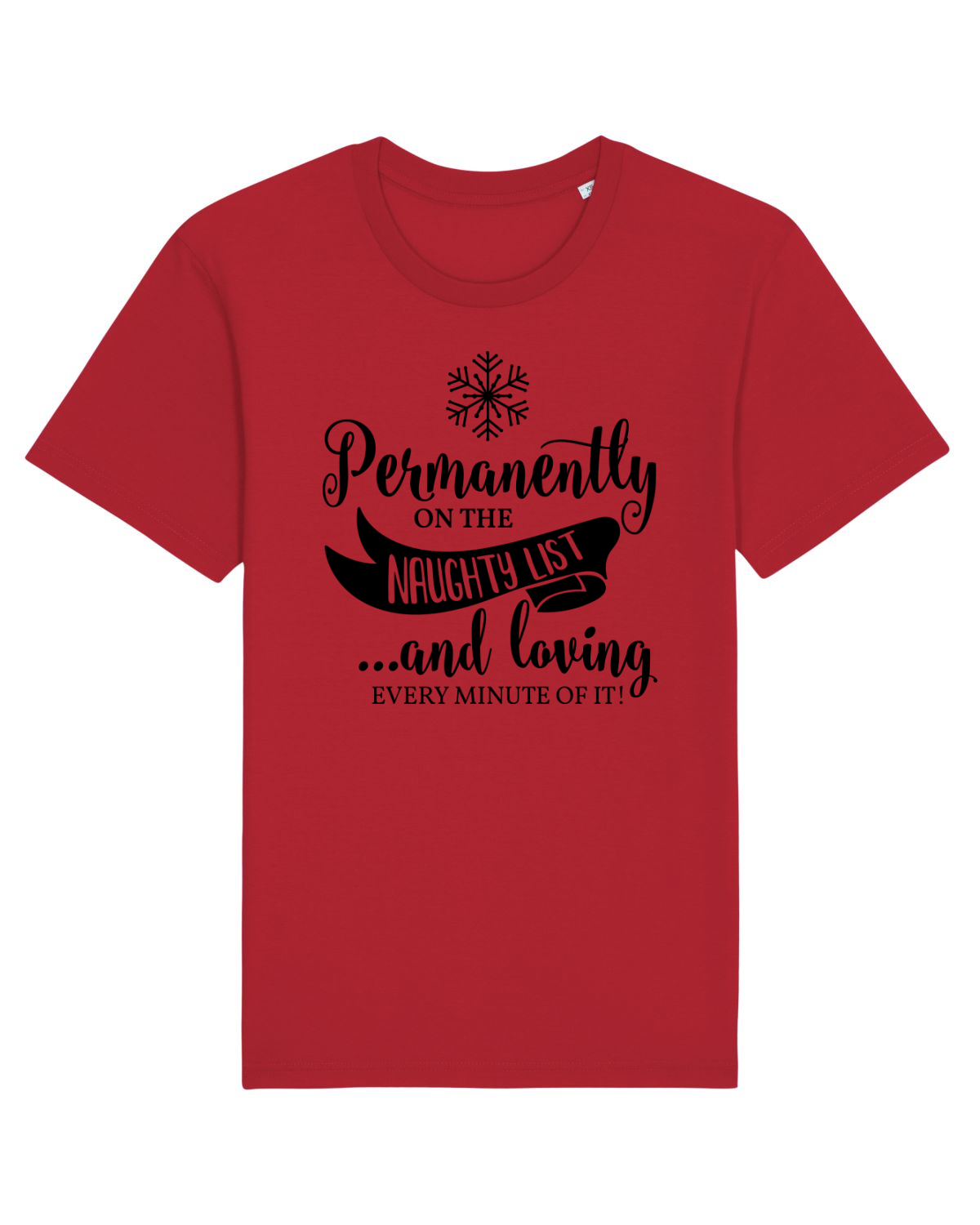 Tricou mânecă scurtă Unisex Rocker Red