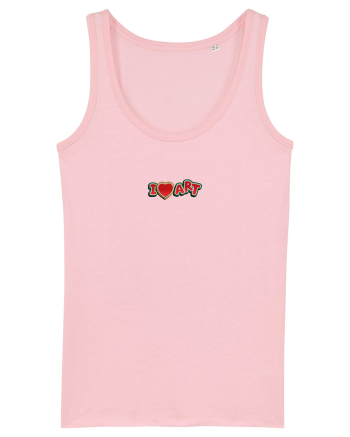 I Love Art Cotton Pink