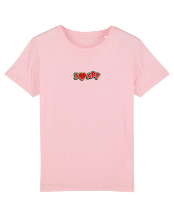I Love Art Cotton Pink