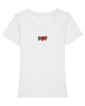 I LOVE ? White