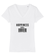 Happiness Tricou mânecă scurtă guler V Damă Evoker