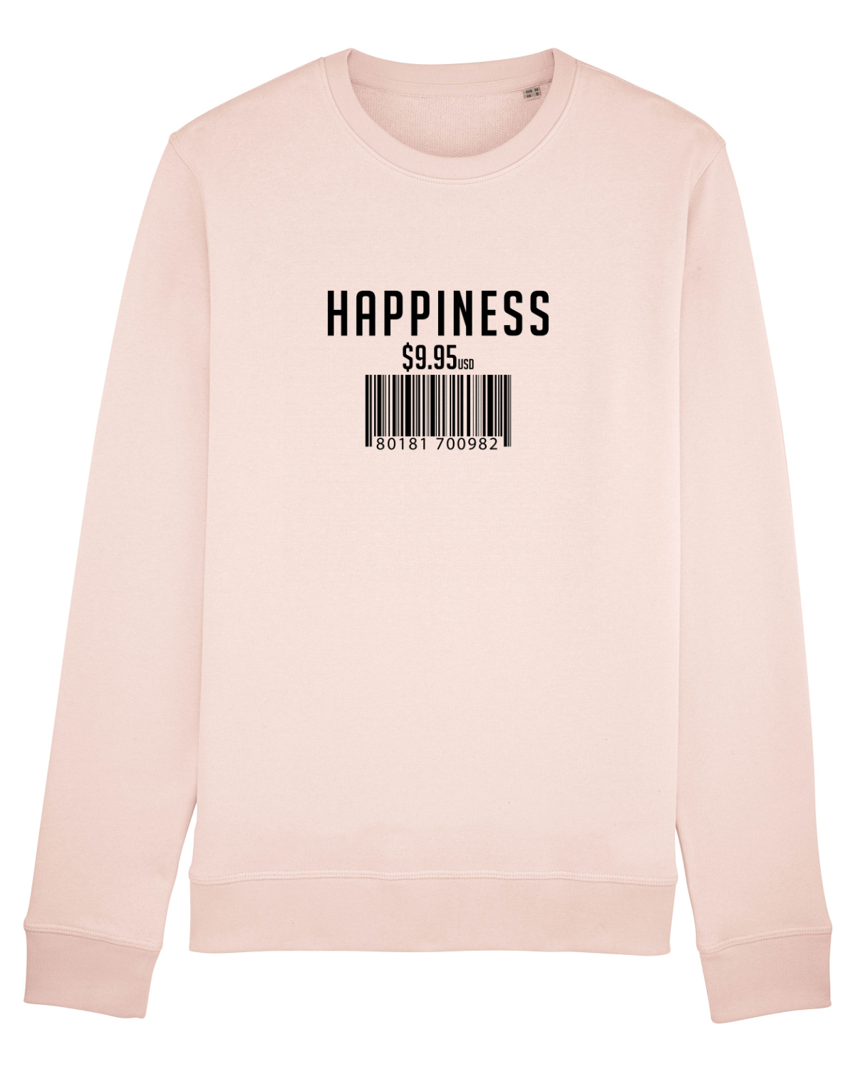 Bluză mânecă lungă Unisex Rise Candy Pink
