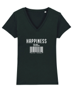 Happiness Tricou mânecă scurtă guler V Damă Evoker