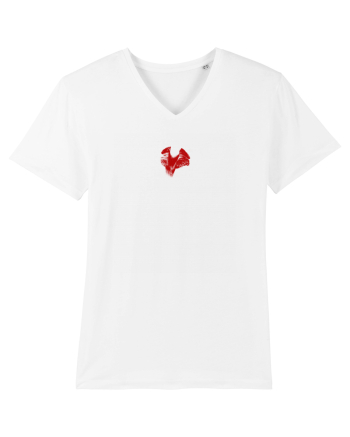 Smudged Kiss White