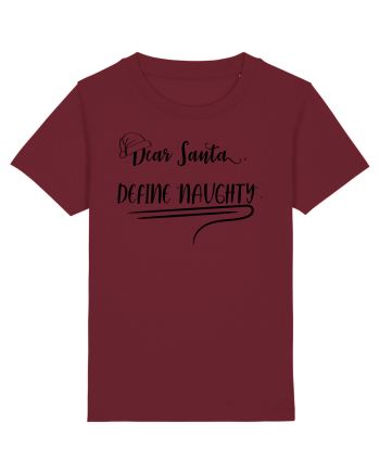 Tricou indecis obraznic Burgundy