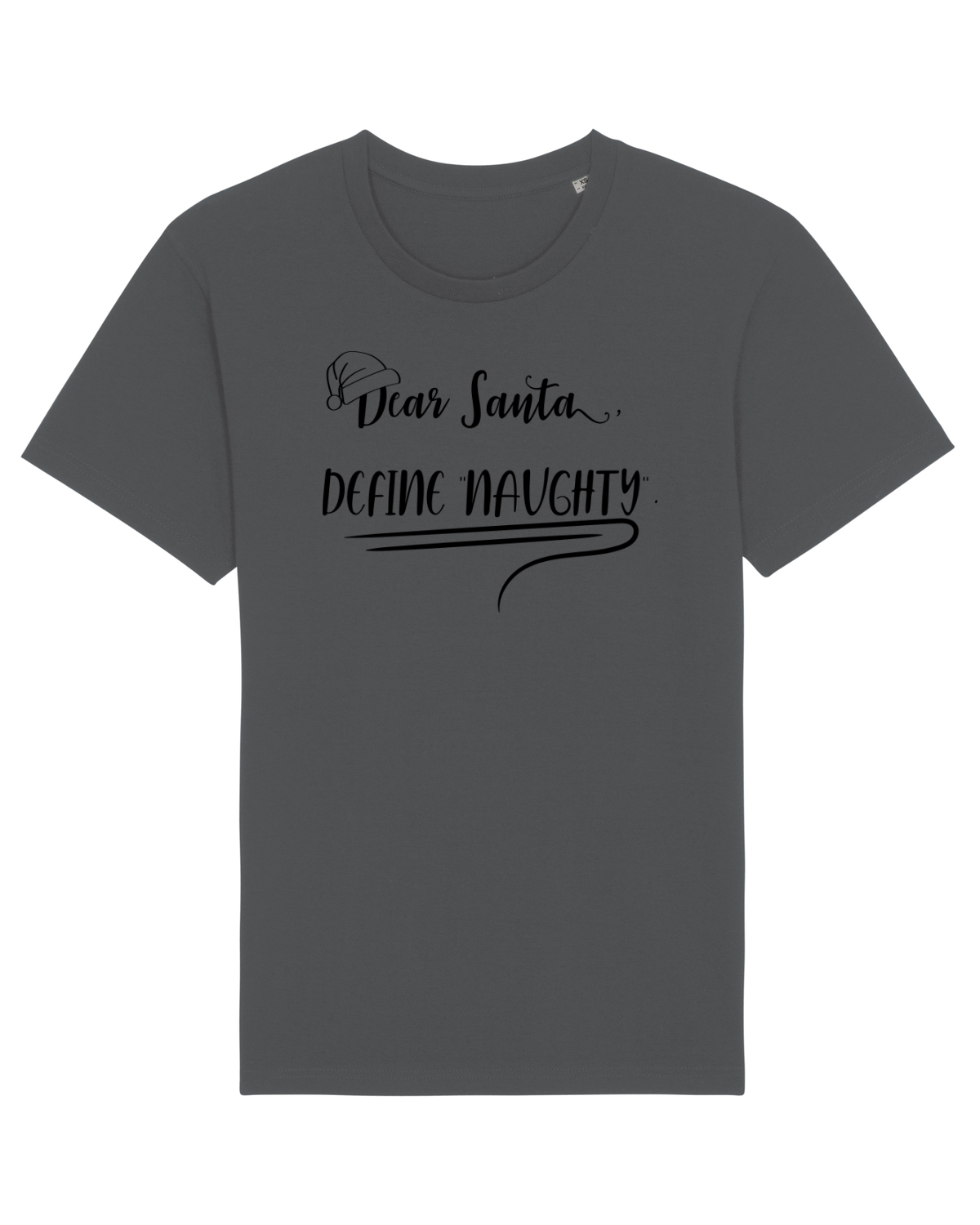Tricou mânecă scurtă Unisex Rocker Anthracite