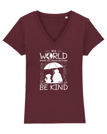 Be Kind Burgundy