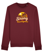 Be Strong & Courageous Bluză mânecă lungă Unisex Rise