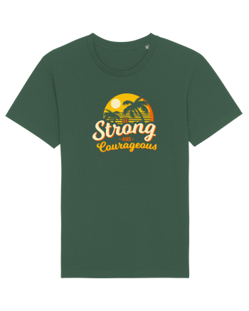 Be Strong & Courageous Bottle Green