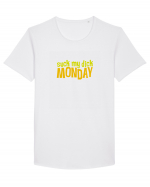 Monday mood Tricou mânecă scurtă guler larg Bărbat Skater