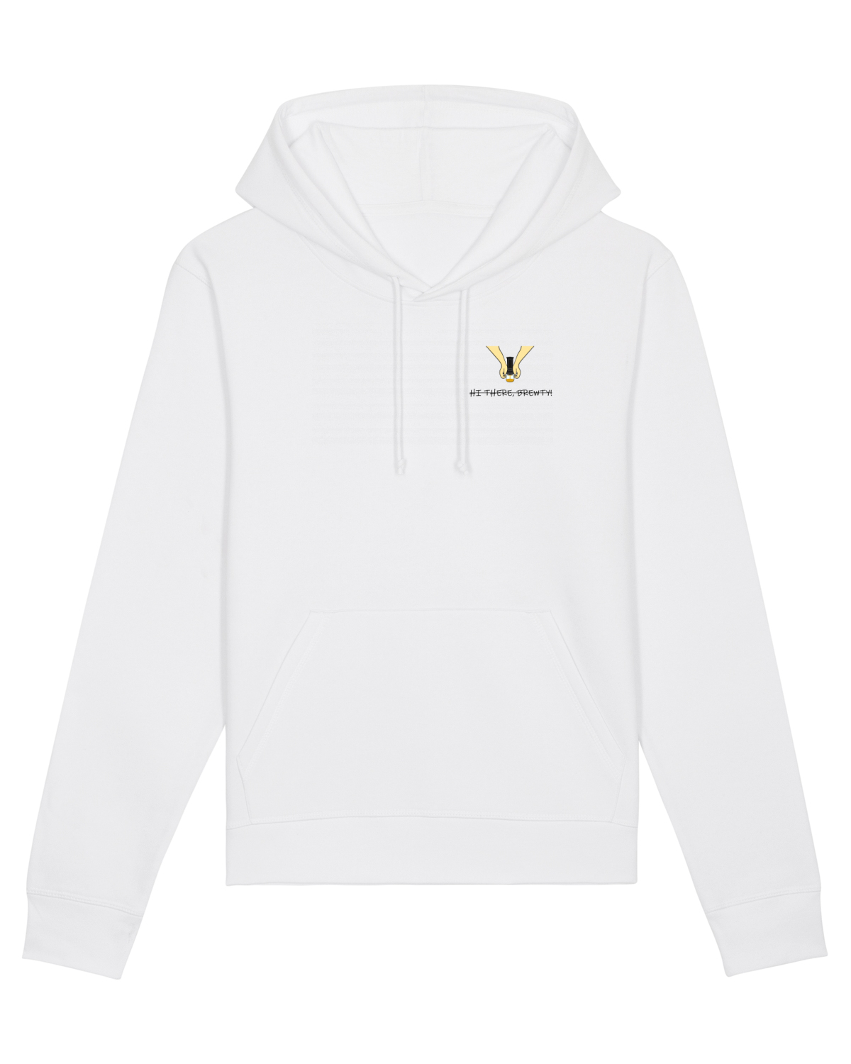 Hanorac Unisex Drummer White