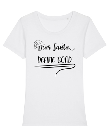 Tricou indecis cuminte White