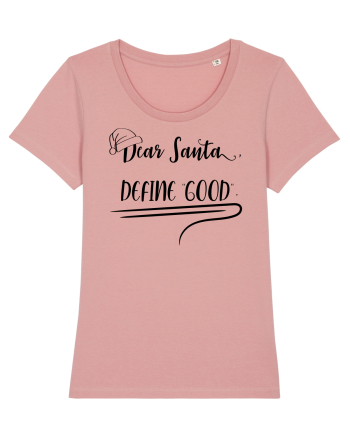 Tricou indecis cuminte Canyon Pink