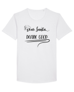 Tricou indecis cuminte Tricou mânecă scurtă guler larg Bărbat Skater