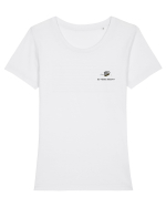 Boil it! Tricou mânecă scurtă guler larg fitted Damă Expresser
