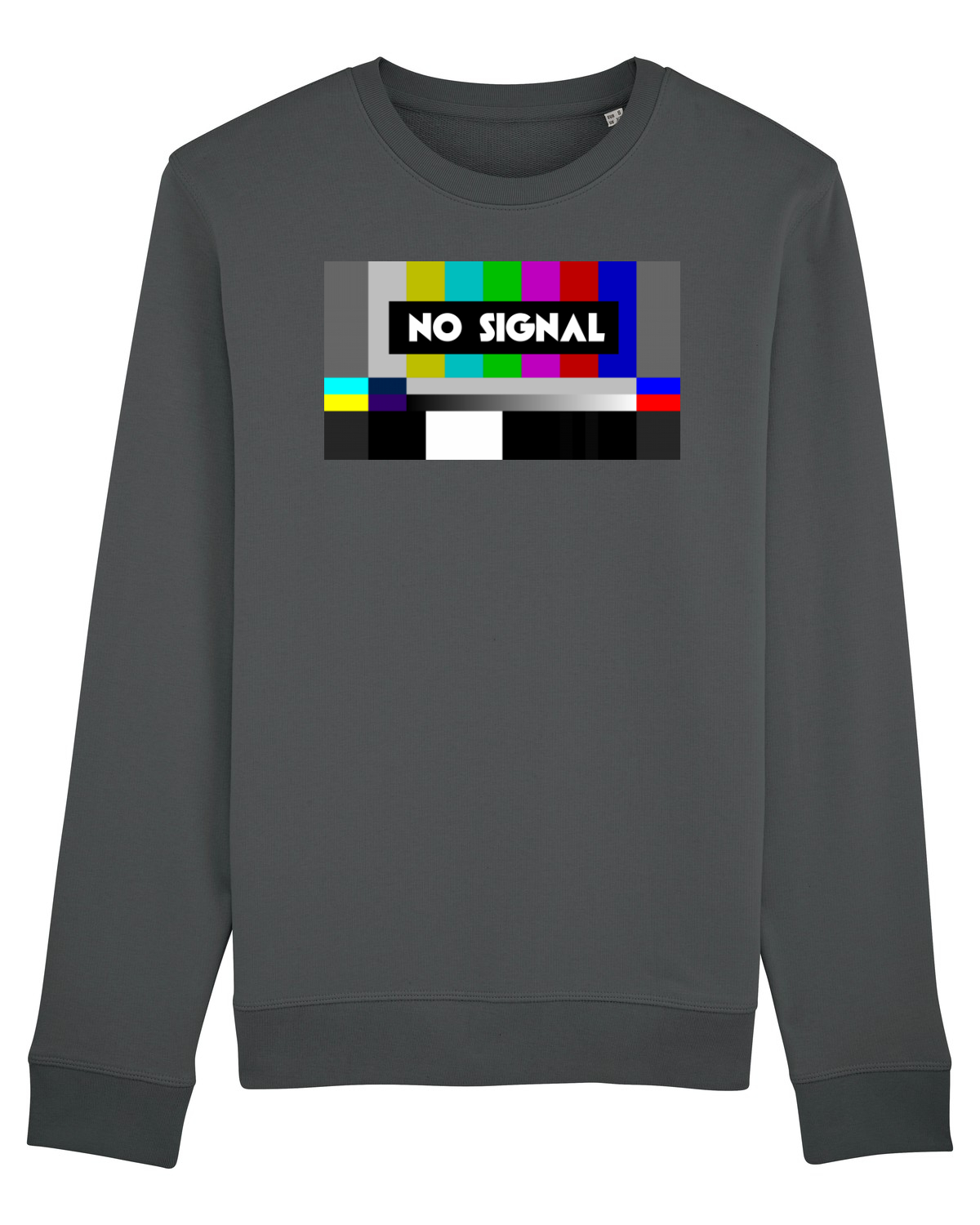 Bluză mânecă lungă Unisex Rise Anthracite