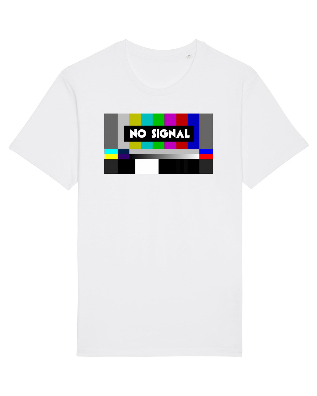 Tricou mânecă scurtă Unisex Rocker White