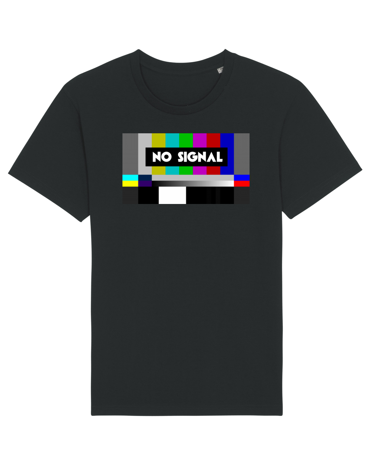 Tricou mânecă scurtă Unisex Rocker Black