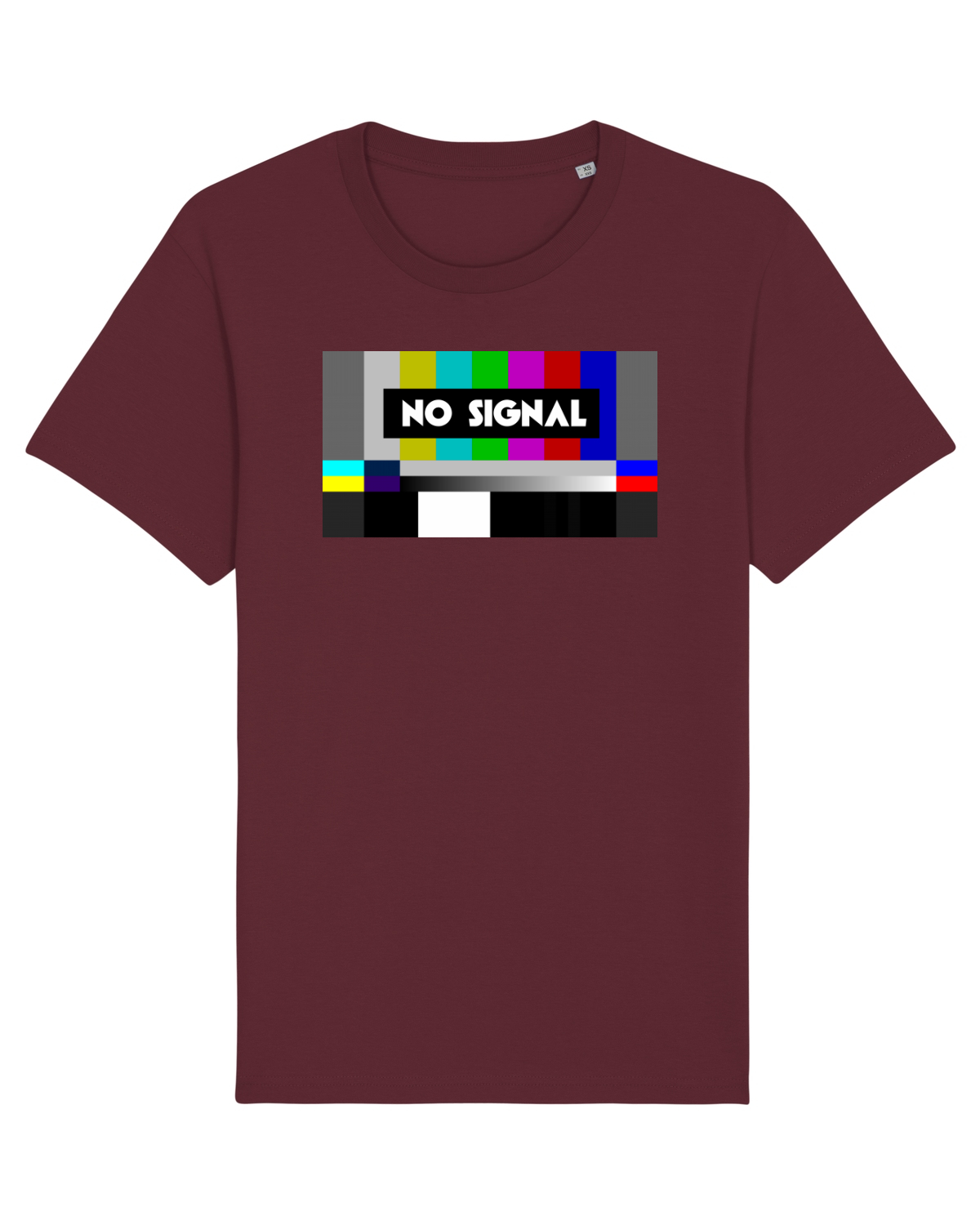 Tricou mânecă scurtă Unisex Rocker Burgundy