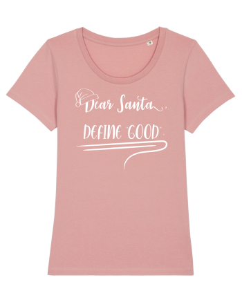 Tricou indecis cuminte Canyon Pink