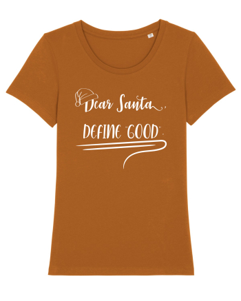 Tricou indecis cuminte Roasted Orange