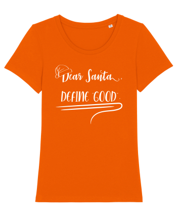 Tricou indecis cuminte Bright Orange
