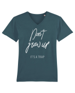 Don't grow up Tricou mânecă scurtă guler V Bărbat Presenter