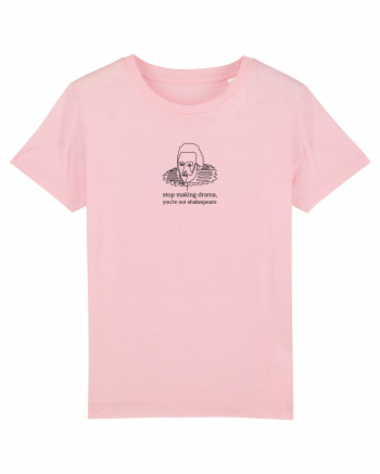 Stop making Drama Cotton Pink
