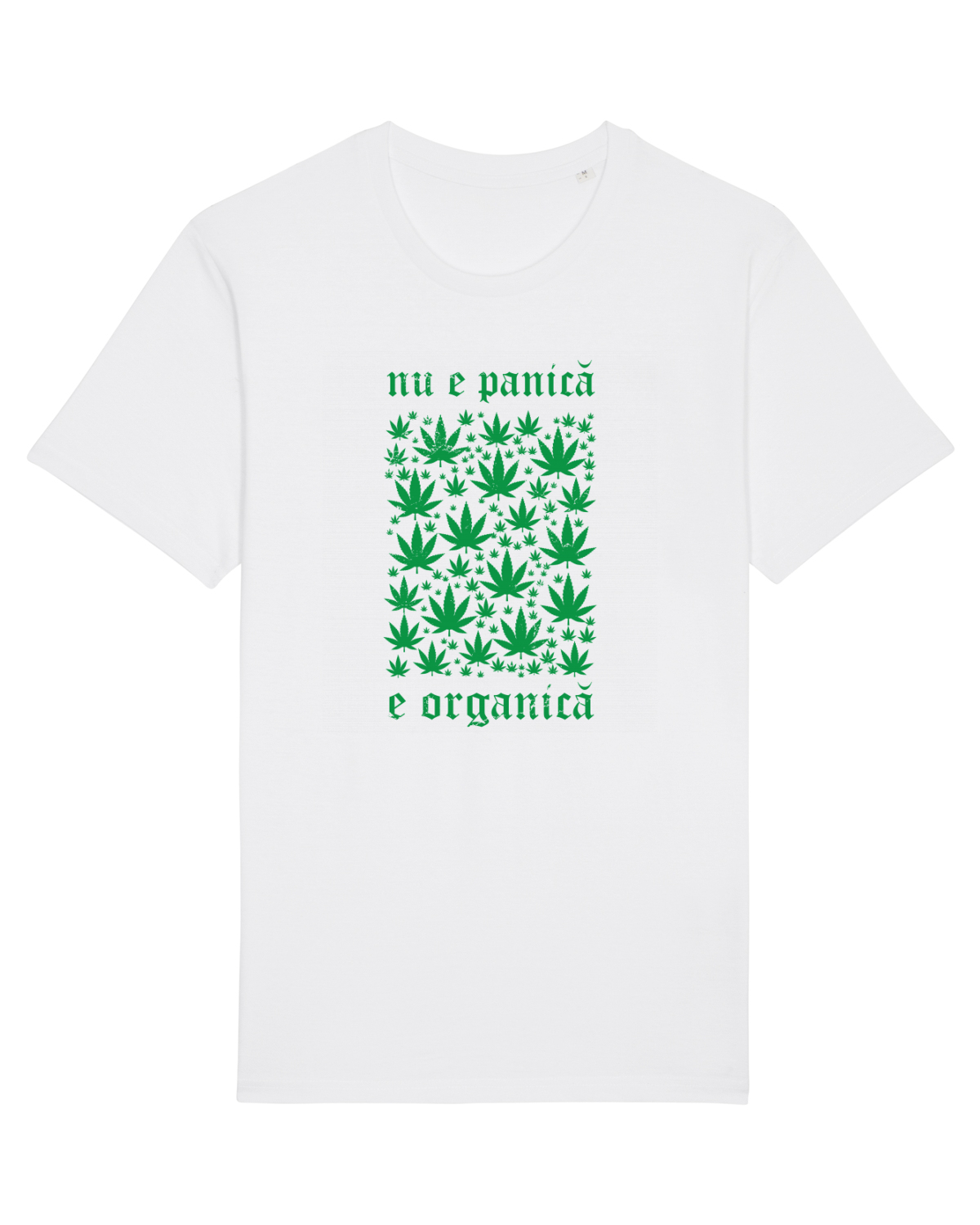 Tricou mânecă scurtă Unisex Rocker White