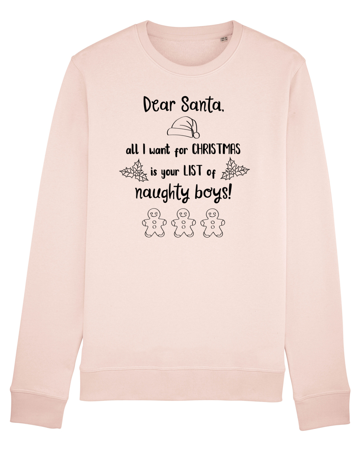 Bluză mânecă lungă Unisex Rise Candy Pink