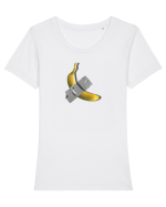 banana Tricou mânecă scurtă guler larg fitted Damă Expresser