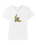 banana Tricou mânecă scurtă guler V Bărbat Presenter