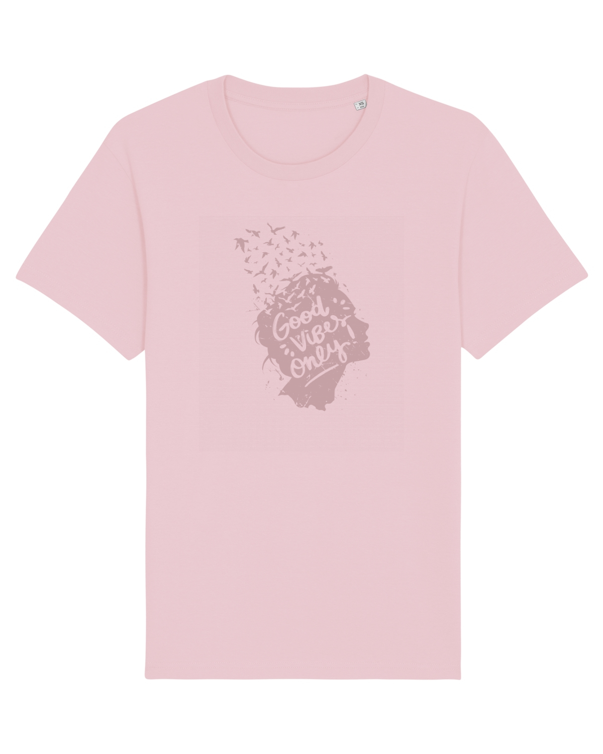 Tricou mânecă scurtă Unisex Rocker Cotton Pink