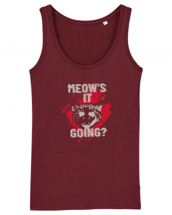 Meow It's Going? Burgundy