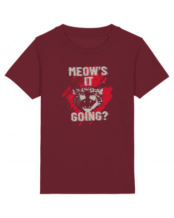 Meow It's Going? Burgundy