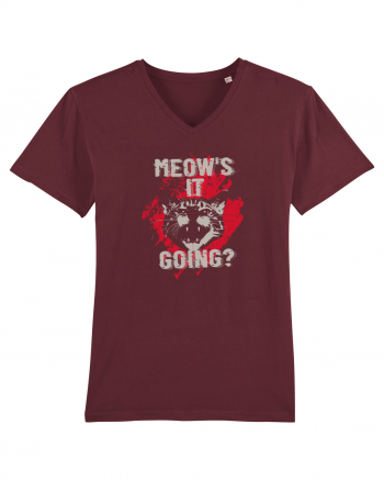 Meow It's Going? Burgundy