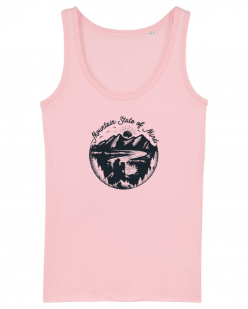 Mountain State Of Mind Cotton Pink
