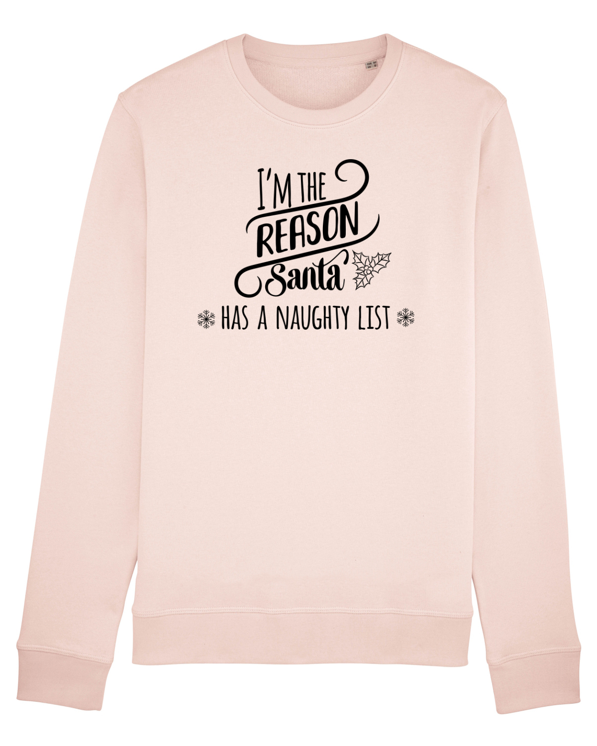 Bluză mânecă lungă Unisex Rise Candy Pink