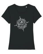 Compass Tricou mânecă scurtă guler larg fitted Damă Expresser